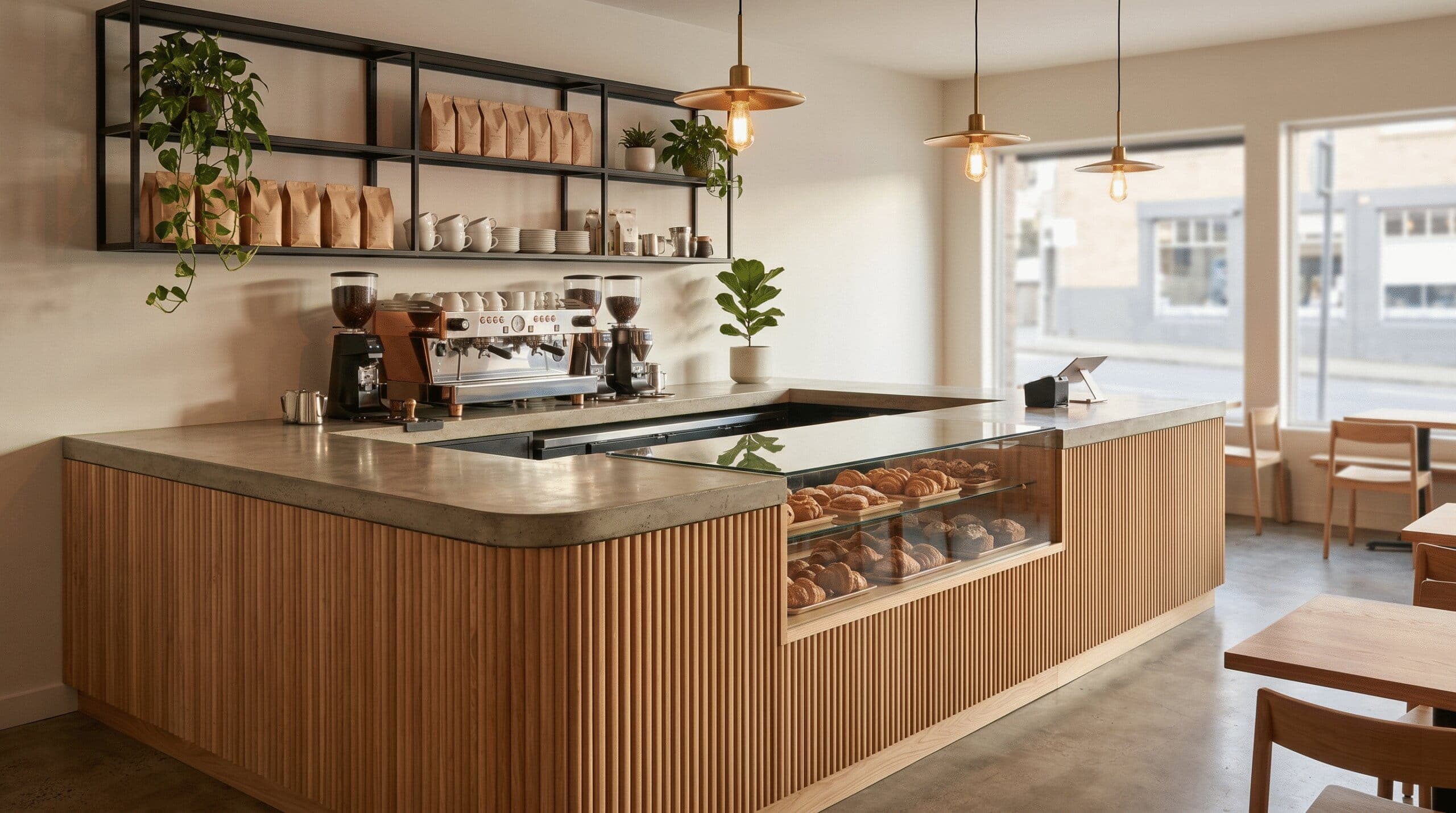 Coffee & Pastry Counters